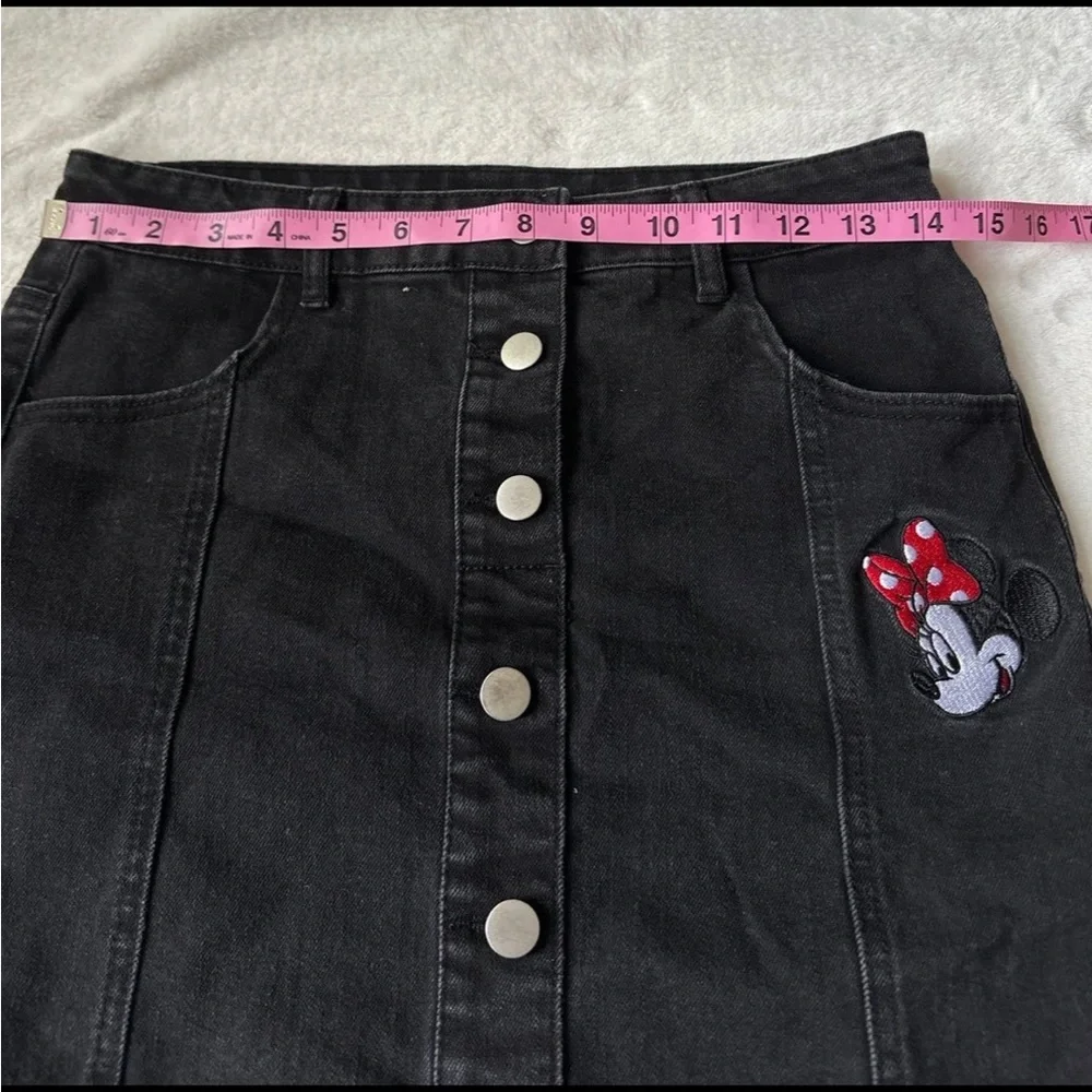 Minnie Mouse denim skirt
